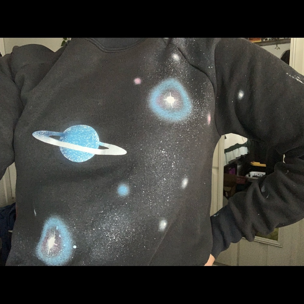 Vintage Galaxy Sweatshirt - Picture 4 of 5